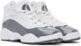 Nike Jordan Kids White & Gray Jordan 6 Rings Little Kids Sneakers - Thumbnail 4
