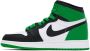 Nike Jordan Kids White & Green Air Jordan 1 High OG Big Kids Sneakers - Thumbnail 3