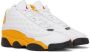 Nike Jordan Kids White & Orange Air Jordan 13 Retro Big Kids Sneakers - Thumbnail 4