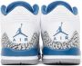 Nike Jordan Kids White Jordan 3 Retro Big Kids Sneakers - Thumbnail 2