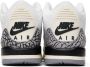 Nike Jordan Kids White Jordan 3 Retro Big Kids Sneakers - Thumbnail 2
