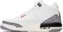 Nike Jordan Kids White Jordan 3 Retro Big Kids Sneakers - Thumbnail 3