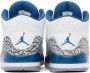 Nike Jordan Kids White Jordan 3 Retro Little Kids Sneakers - Thumbnail 2