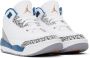 Nike Jordan Kids White Jordan 3 Retro Little Kids Sneakers - Thumbnail 4
