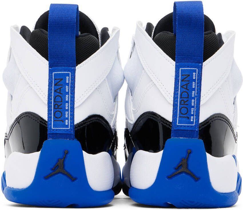 Nike Jordan Kids White Jumpman Two Trey Big Kids Sneakers