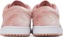Nike Jordan Pink Air Jordan 1 Low Sneakers - Thumbnail 2
