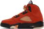 Nike Jordan Red Jordan 5 Retro Dunk on Mars Sneakers - Thumbnail 3