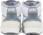 Nike Jordan White & Gray Air Jordan 2 Sneakers - Thumbnail 2