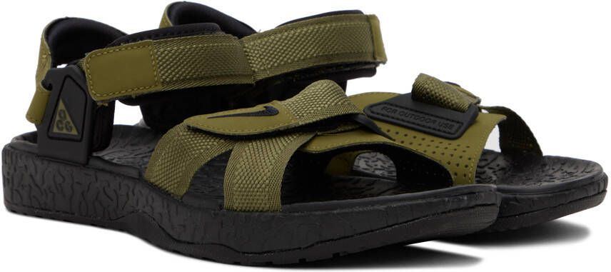 Nike Khaki Air Deschutz+ Sandals