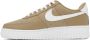 Nike Khaki Air Force 1 '07 Sneakers - Thumbnail 3