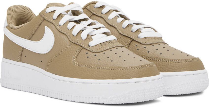 Nike Khaki Air Force 1 '07 Sneakers