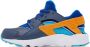 Nike Kids Blue Huarache Run Little Kids Sneakers - Thumbnail 3