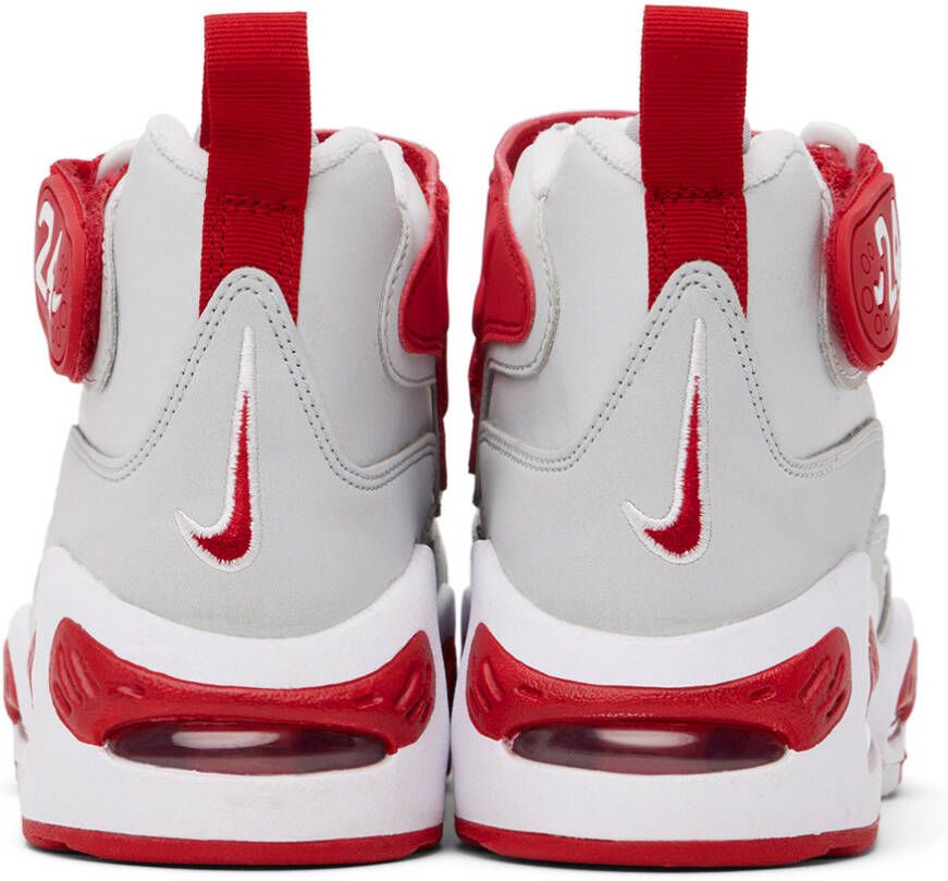 Nike Kids Gray & Red Air Griffey Max 1 Big Kids Sneakers