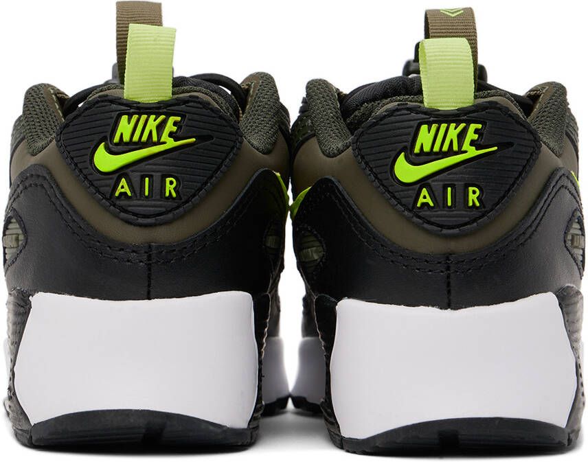 Nike Kids Green Air Max 90 Toggle Little Kids Sneakers