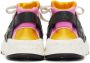 Nike Kids Grey & Pink Huarache Run Big Kids Sneakers - Thumbnail 2