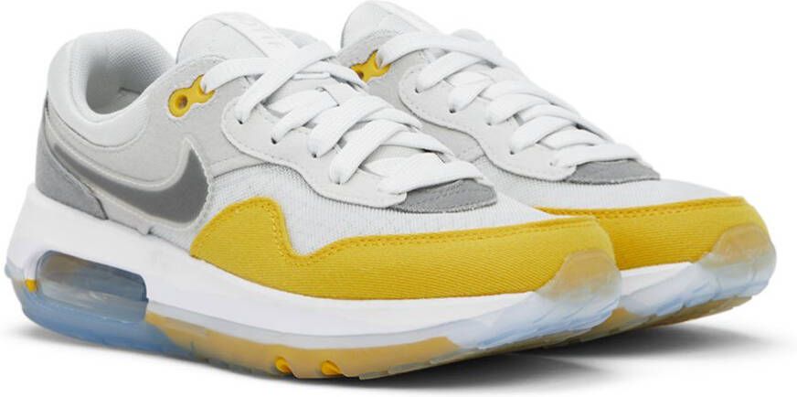 Nike Kids Grey & Yellow Air Max Motif Big Kids Sneakers