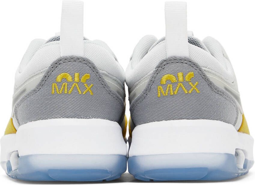Nike Kids Grey & Yellow Air Max Motif Little Kids Sneakers