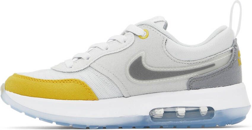 Nike Kids Grey & Yellow Air Max Motif Little Kids Sneakers