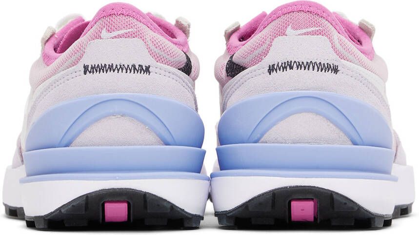 Nike Kids Pink & Gray Waffle One Big Kids Sneakers