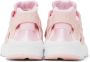 Nike Kids Pink Huarache Run Big Kids Sneakers - Thumbnail 2