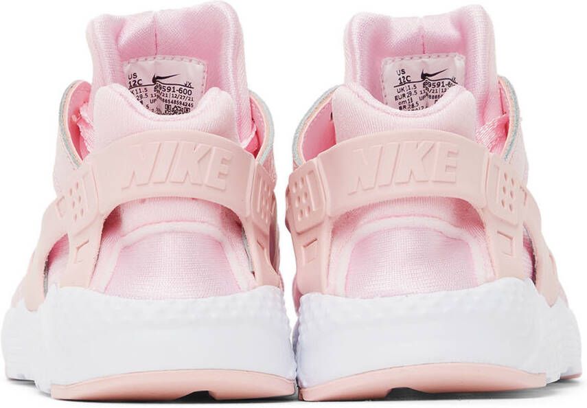 Nike Kids Pink Huarache Run Little Kids Sneakers