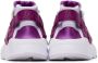 Nike Kids Purple & Silver Huarache Run Big Kids Sneakers - Thumbnail 2