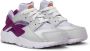 Nike Kids Purple & Silver Huarache Run Little Kids Sneakers - Thumbnail 4