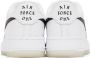 Nike Kids White Air Force 1 PRM Big Kids Sneakers - Thumbnail 2