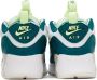 Nike Kids White & Green Air Max 90 Toggle Little Kids Sneakers - Thumbnail 2