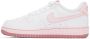 Nike Kids White & Pink Force 1 Little Kids Sneakers - Thumbnail 3