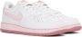 Nike Kids White & Pink Force 1 Little Kids Sneakers - Thumbnail 4
