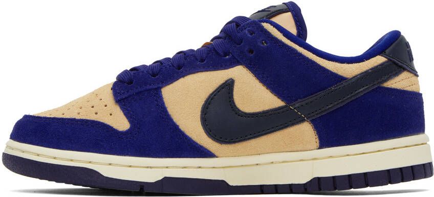 Nike Navy & Off-White Dunk Low Sneakers