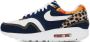 Nike Navy & White Air Max 1 Premium Sneakers - Thumbnail 3