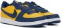 Nike Navy & Yellow Terminator Low Sneakers - Thumbnail 4