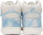 Nike Off-White & Blue Dunk High SE Sneakers - Thumbnail 2