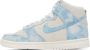 Nike Off-White & Blue Dunk High SE Sneakers - Thumbnail 3