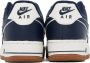 Nike Off-White & Navy Air Force 1 '07 Sneakers - Thumbnail 2