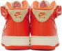 Nike Orange & Khaki Air Force 1 '07 LX NBHD Sneakers - Thumbnail 2