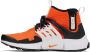 Nike Orange & White Air Presto Mid Utility Sneakers - Thumbnail 3