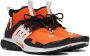 Nike Orange & White Air Presto Mid Utility Sneakers - Thumbnail 4