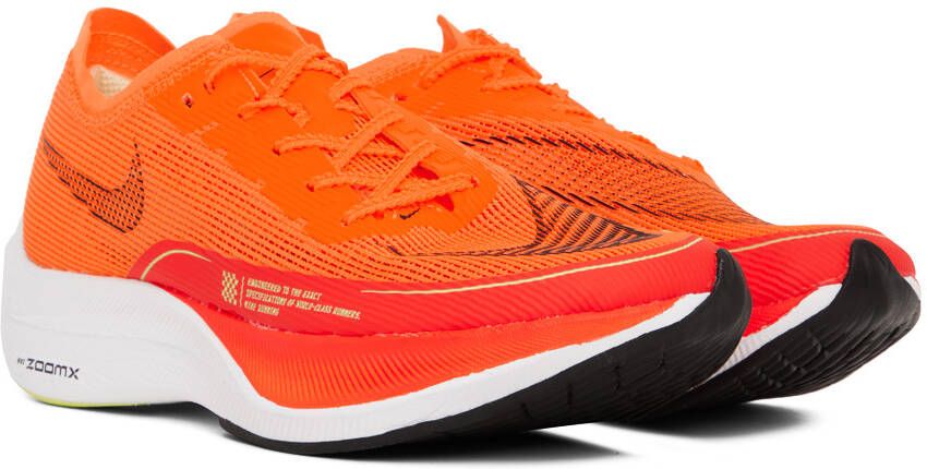 Nike Orange ZoomX Vaporfly Next% 2 Sneakers