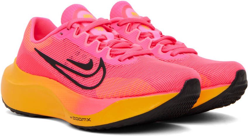 Nike Pink Zoom Fly 5 Sneakers