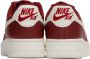 Nike Red Air Force 1 '07 Premium Sneakers - Thumbnail 2