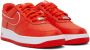 Nike Red Air Force 1 '07 Sneakers - Thumbnail 4