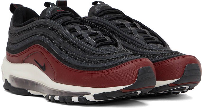 Nike Red & Black Air Max 97 Sneakers
