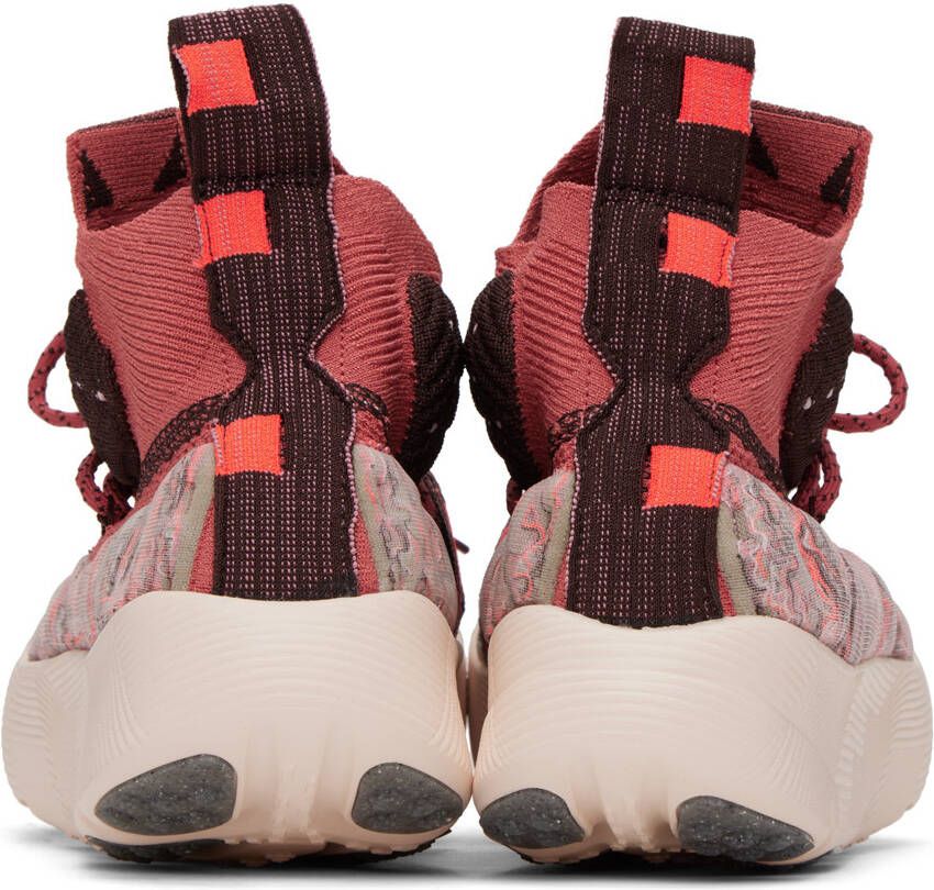 Nike Red ISPA Sense Flyknit Sneakers