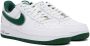 Nike White & Green LeBron James Air Force 1 Sneakers - Thumbnail 4