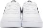 Nike White & Black Air Force 1 '07 Sneakers - Thumbnail 6