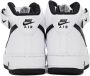 Nike White & Black Air Force 1 '07 Sneakers - Thumbnail 2