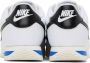 Nike White & Black Cortez Sneakers - Thumbnail 2